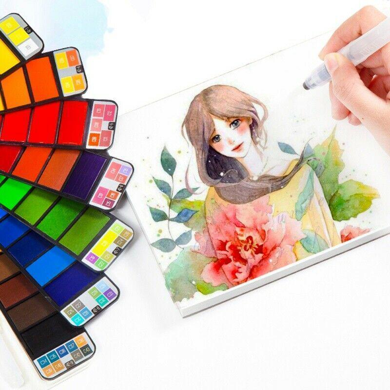 Solid Gouache-pigment palete - lad din kreativitet komme til udtryk!