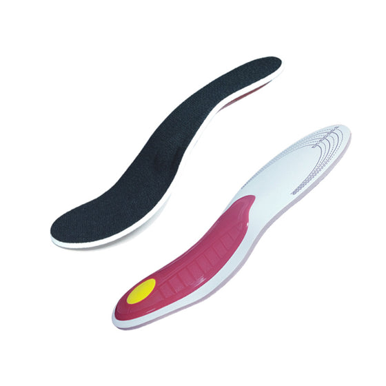 Fodindlæg til støtte for fodsøjler