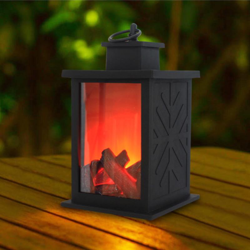 Halloween Flamme Lampe
