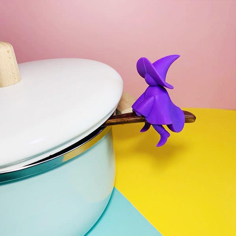 Silikone Witch Spoon Holder