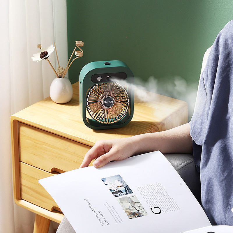 Lampe klimaanlægget med lille ventilator