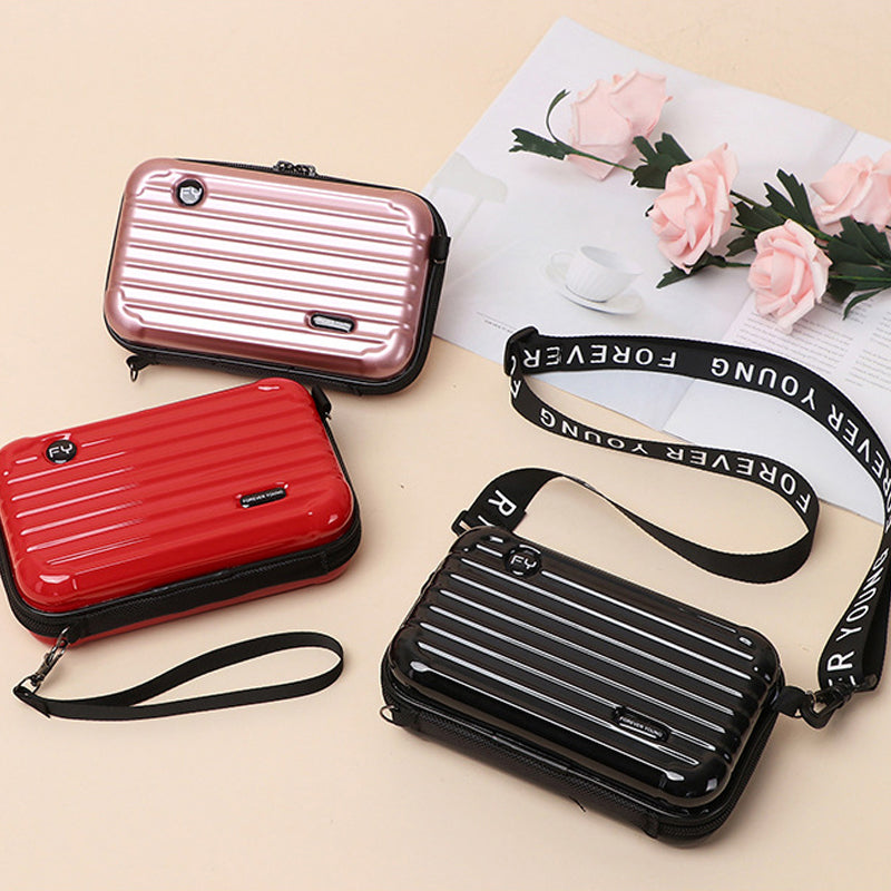 Mini Suitcase Crossbody Bag
