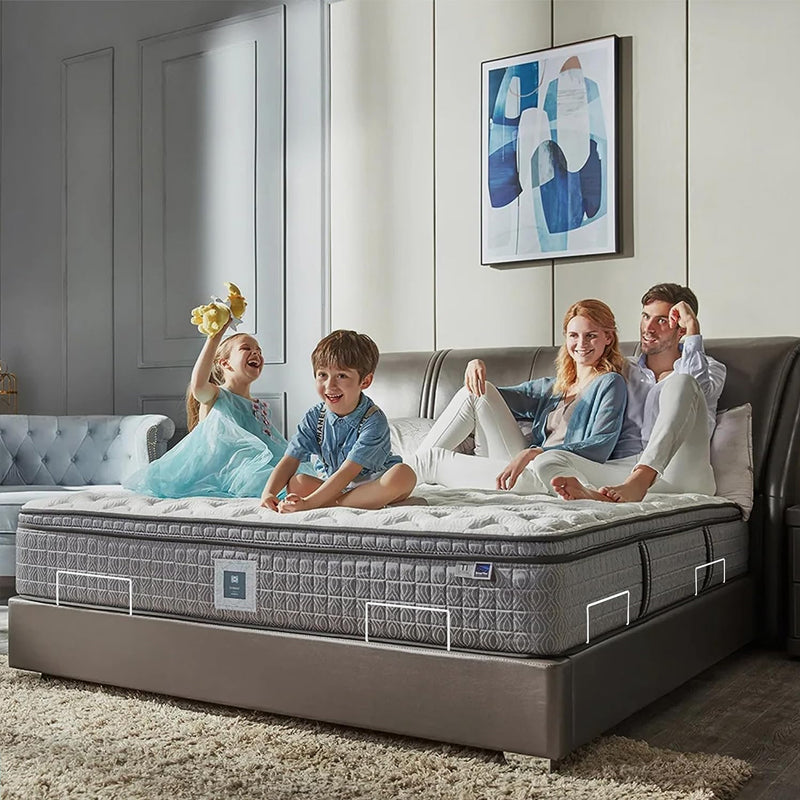 Skridsikre fastgørelsesbøjler til madras