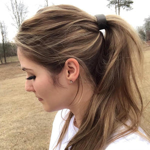 Foldbar silikone hårring