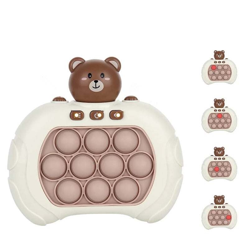 Mini spilkonsol med farvekodespil