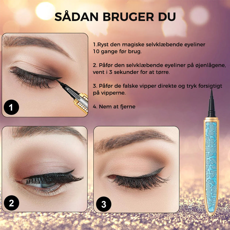 Selvklæbende langtidsvirkende limstift til øjenvipper/eyeliner