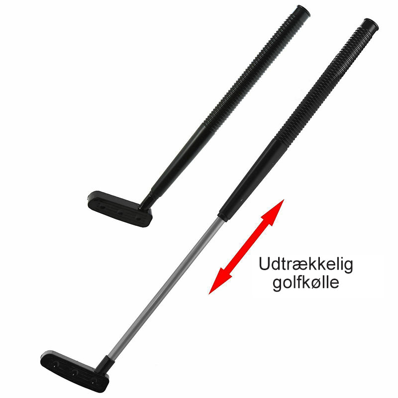 Lille indendørs golfbane