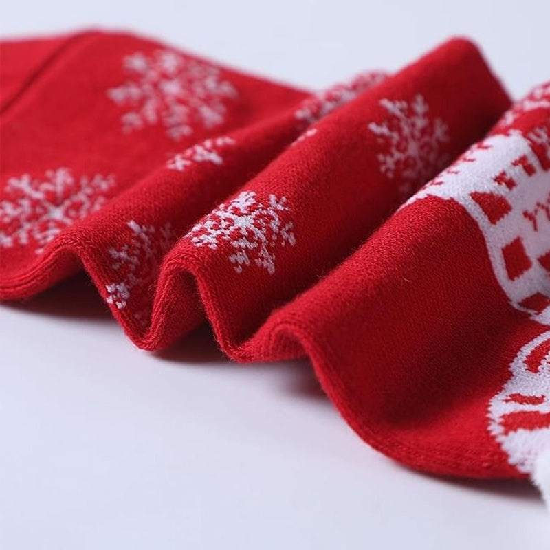 Magnetiske holde-i-hånd sokker i julemotiv