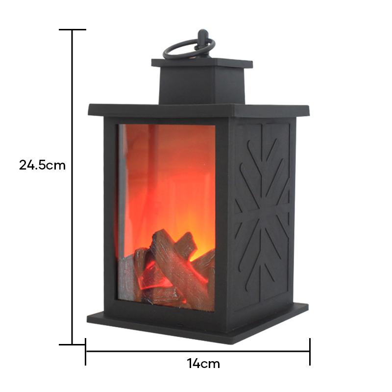 Halloween Flamme Lampe