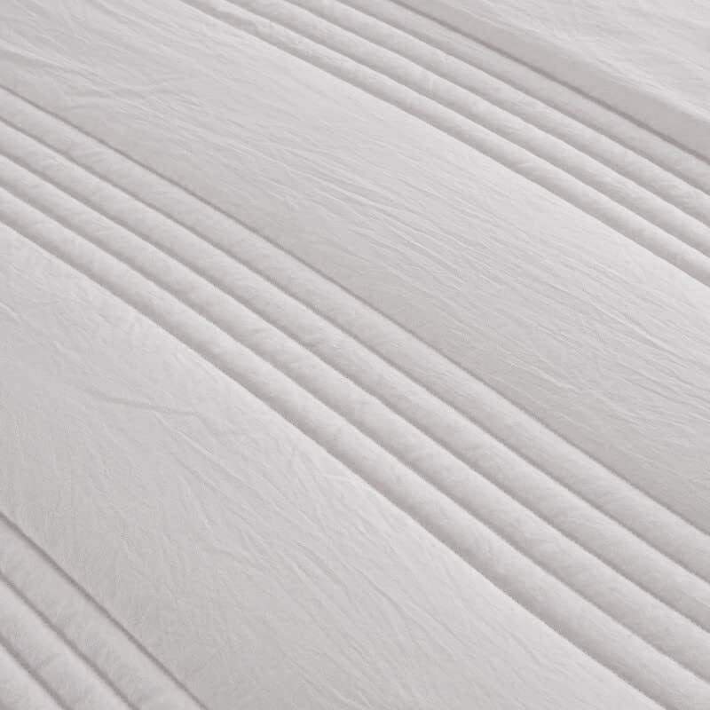 Ensfarvet sommerdyne