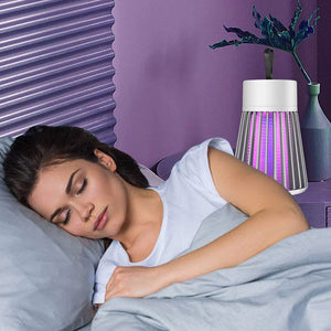 USB genopladelig lampe til mygge- og fluefælder