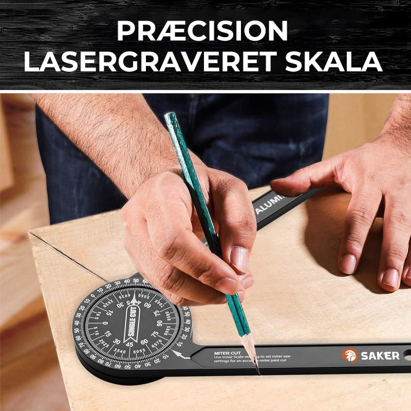 Saker vinkelmåler til geringssav