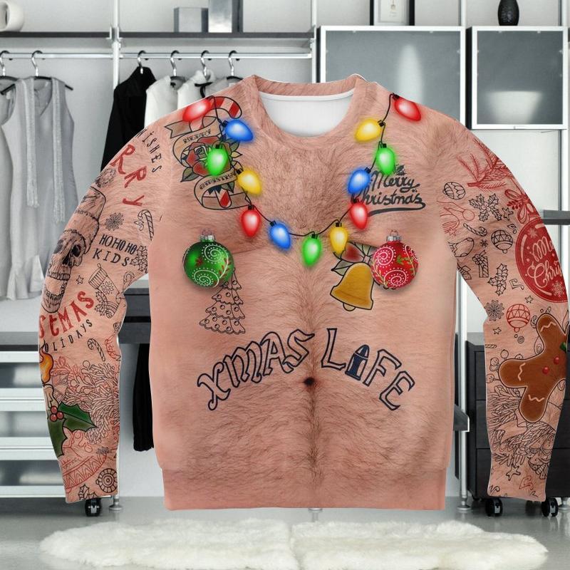 Kreativ julesweatshirt