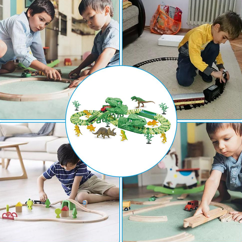 Den superfede Dinosaur racerbane