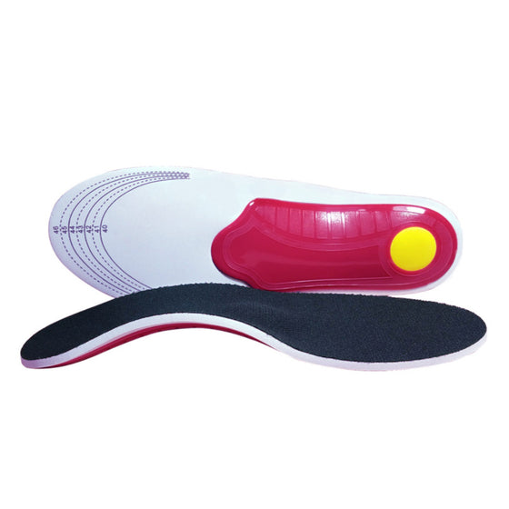 Fodindlæg til støtte for fodsøjler