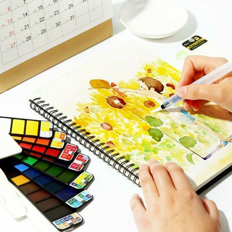 Solid Gouache-pigment palete - lad din kreativitet komme til udtryk!