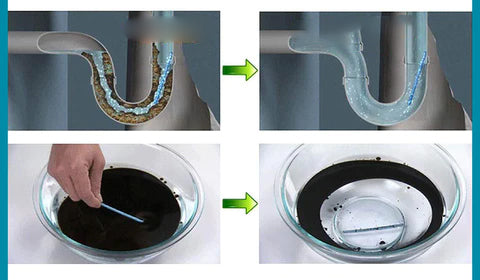 Magic Stick til rørdekontaminering og lugtfjernelse (12 STK)