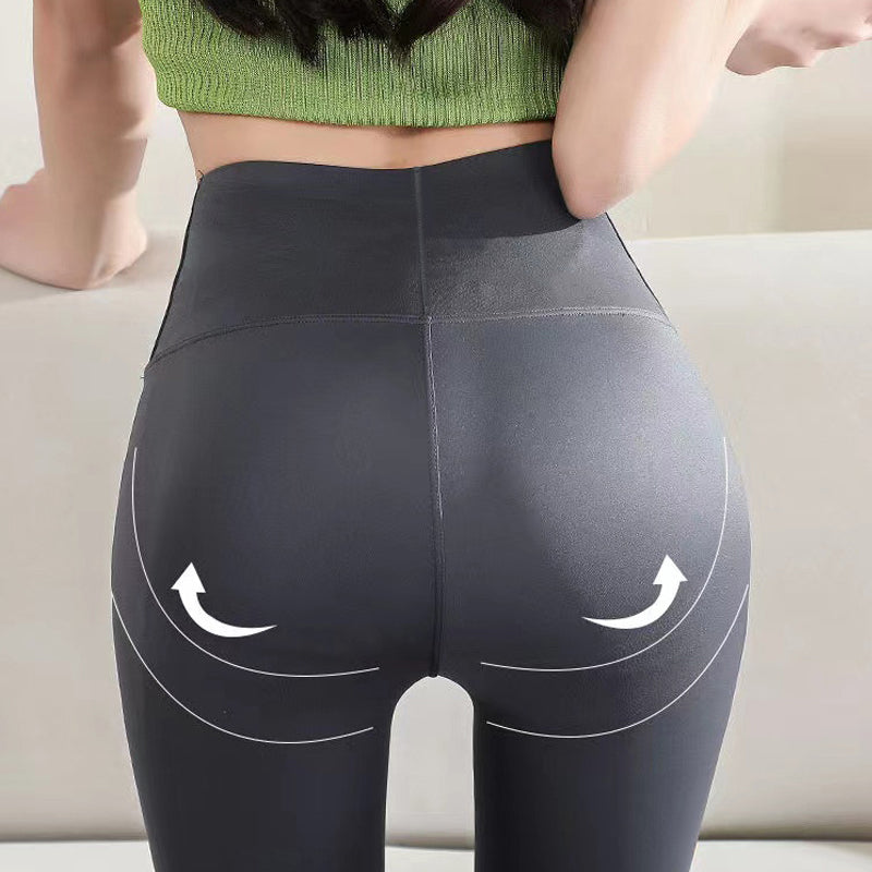 Højelastiske kropsformende leggings