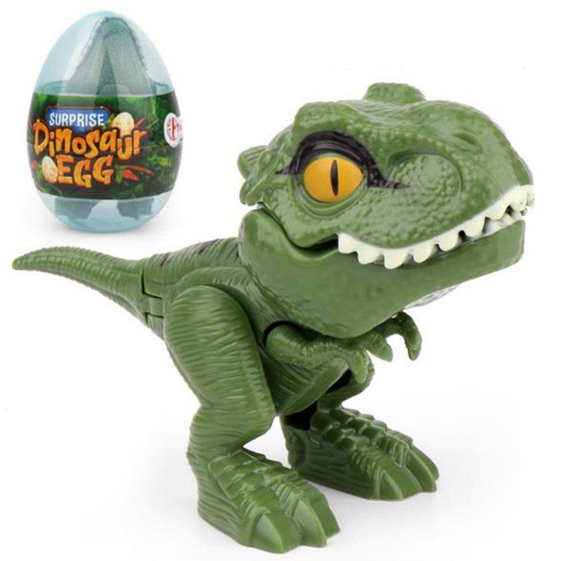 Fingerbidende Dinosaur-animeret actionfigurs legetøj
