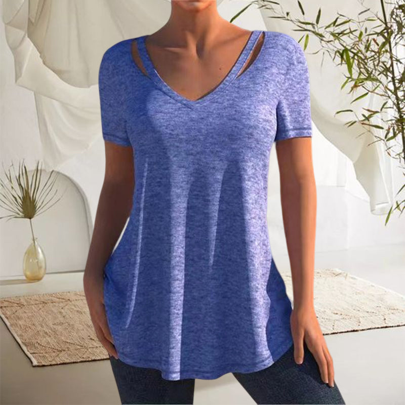 European and American new short-sleeved tops