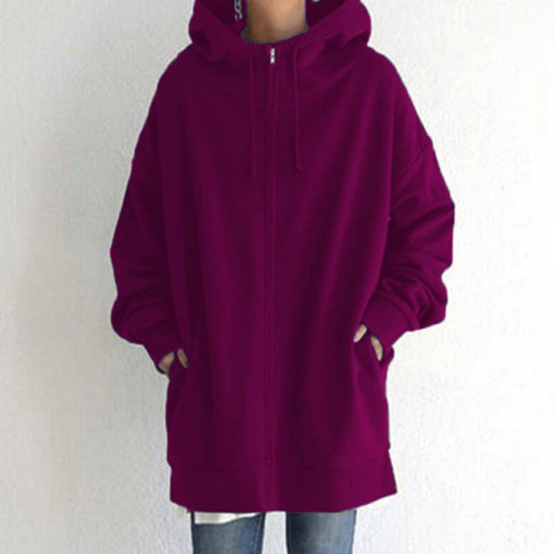 Lynlås Hooded Long Plus Fleece Sweatshirt