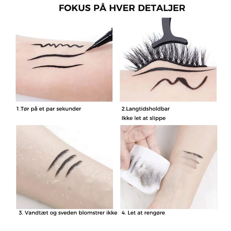 Selvklæbende langtidsvirkende limstift til øjenvipper/eyeliner