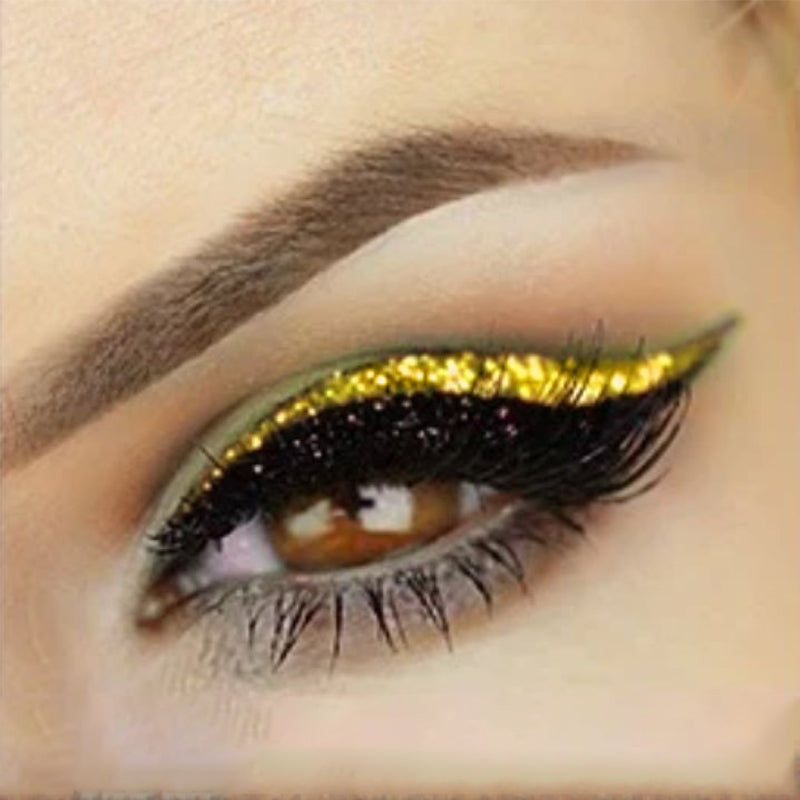 Vandtæt og genanvendelig eyeliner og øjenvipper klistermærke