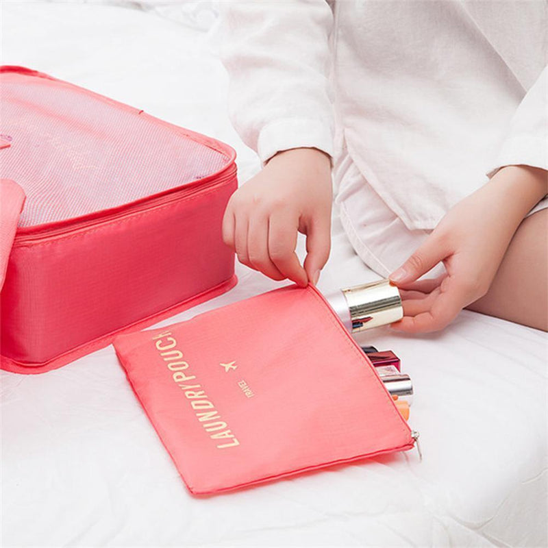 Rejseopbevaringstaske til tøj ( 1 Sæt, 6 STK)