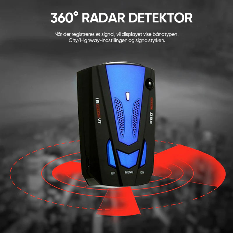 Hastighedsdetektor til køretøjer