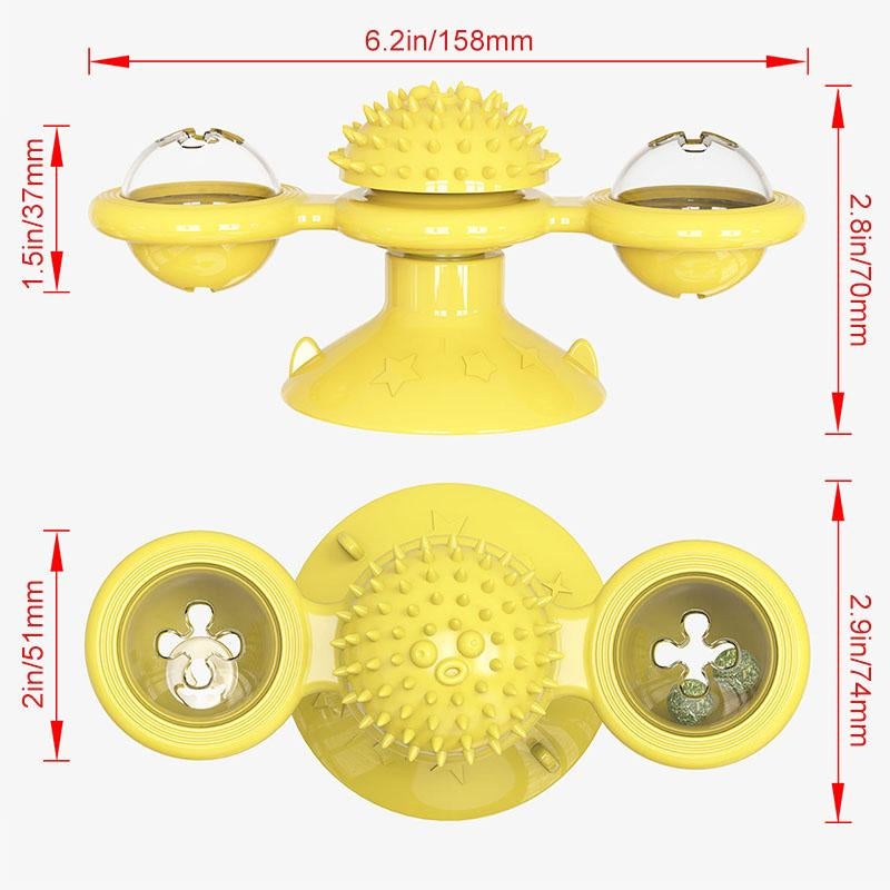 Vindmølle kattelegetøj