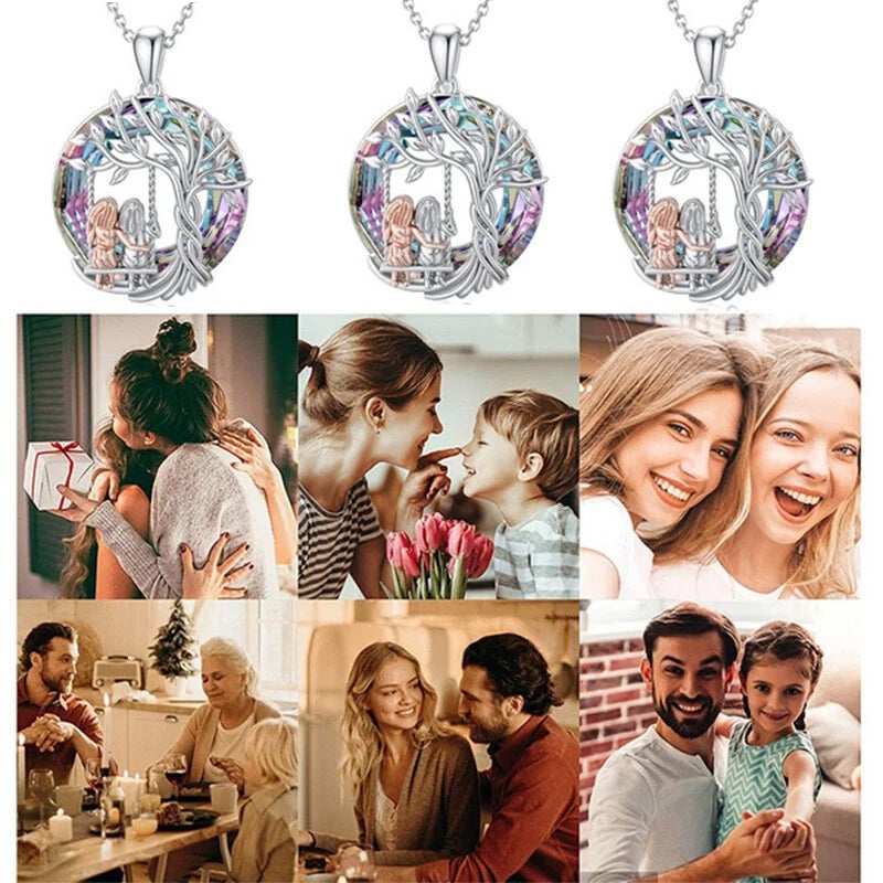 Søster på swing halskæde