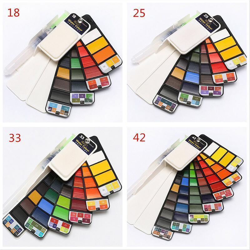 Solid Gouache-pigment palete - lad din kreativitet komme til udtryk!
