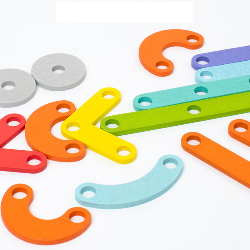 🌈💐Montessori kombinationspuslespil💐