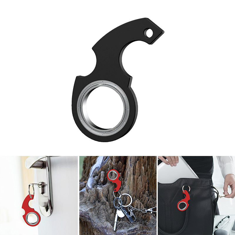 Spinnende nøglering