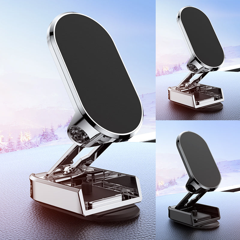 Forudsalg: Foldbart telefonbeslag til bilen i metal