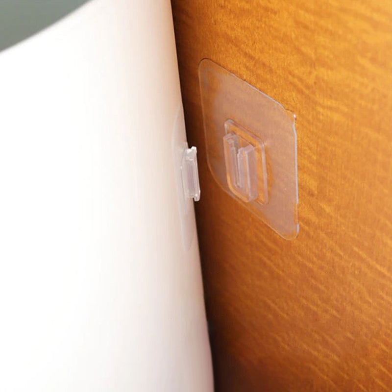 Dobbeltsidet selvklæbende vægkrog