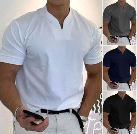 Kortærmet fitness T-shirt med korte ærmer