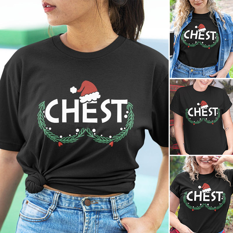 Klassisk matchende par T-shirt