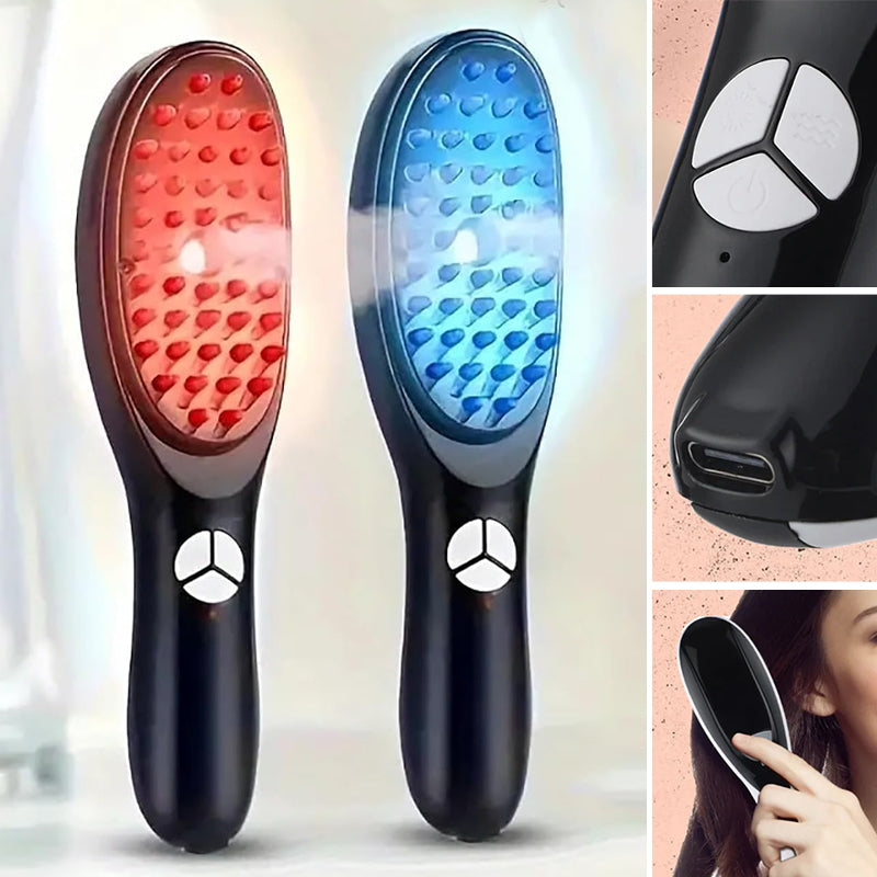 Multifunktionel elektrisk massagekam
