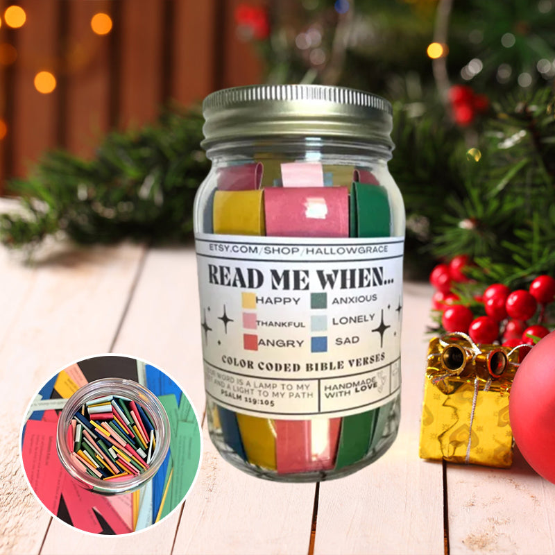 Bibelvers i glaskrukke