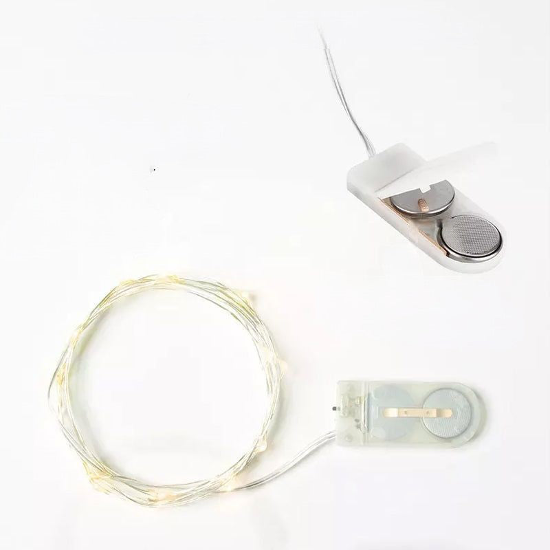 USB fjernbetjent Julelyskæde i kobbertråd