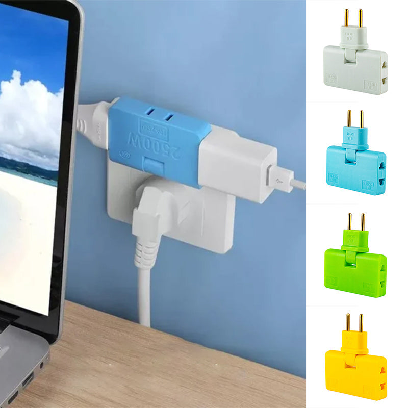 Drejelig stikkontaktkonverter