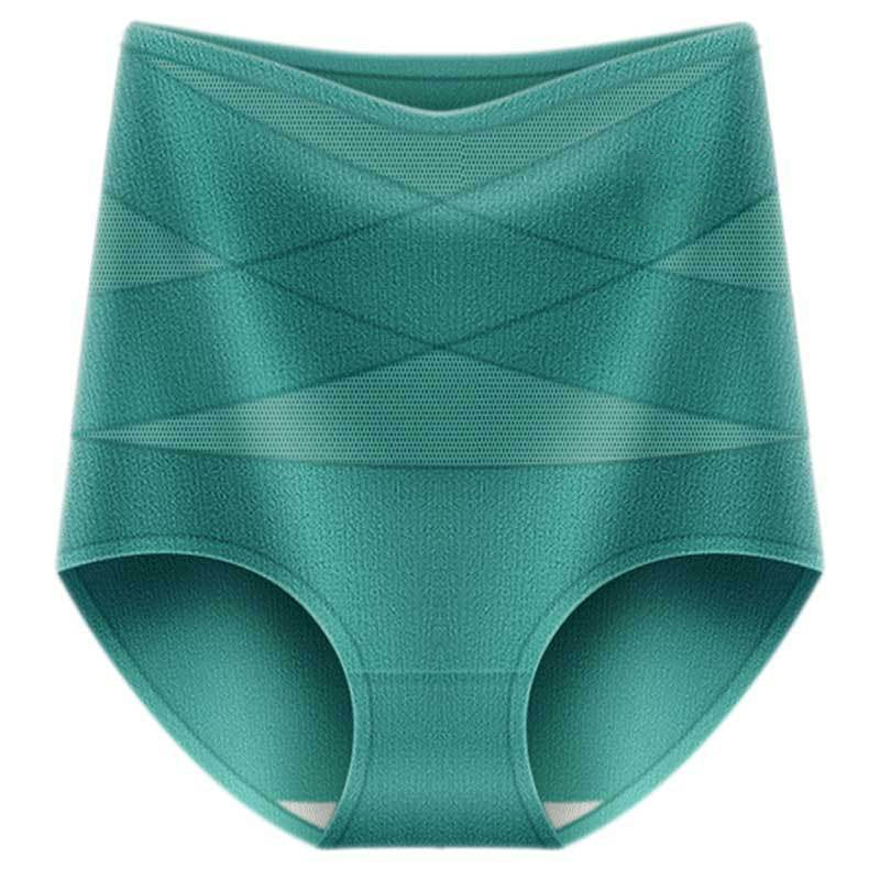 Silk High Waist Crossover Body Shaping Trosor