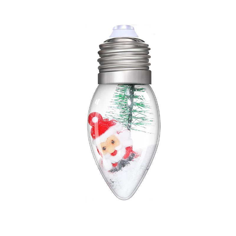 LED lyskæde med søde julemotiver