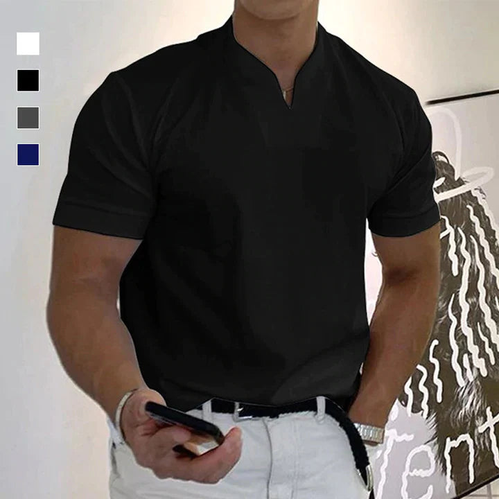 Kortærmet fitness T-shirt med korte ærmer