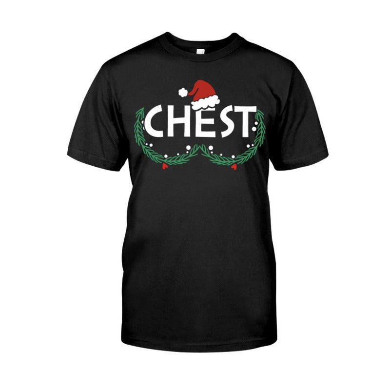Klassisk matchende par T-shirt