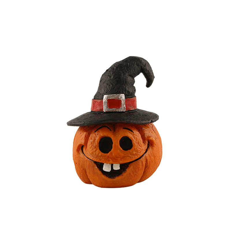 Halloweendekoration | Græskarhoved- eller spøgelsesfigurer