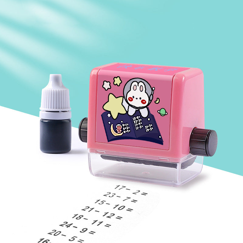 Aritmetisk stempel til plus- og minusstykker